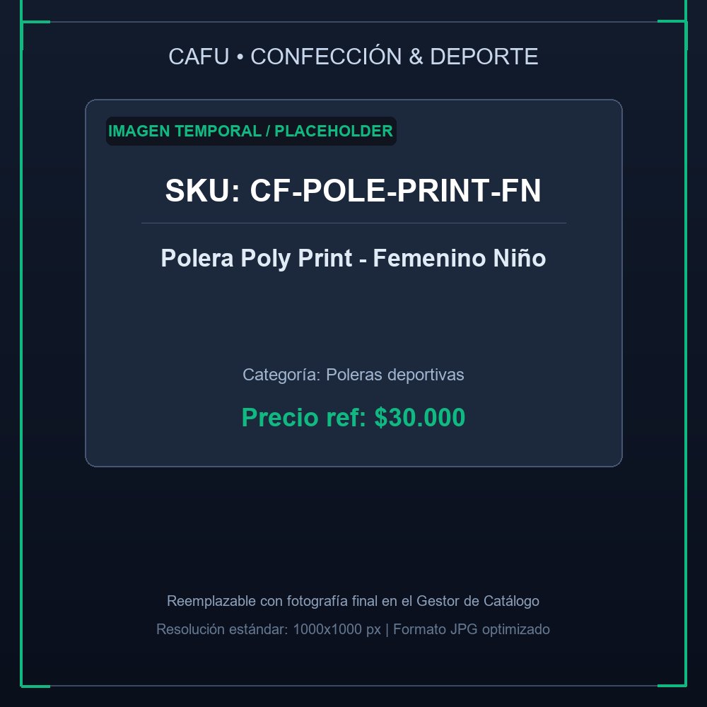 Polera Poly Print - Femenino Niño