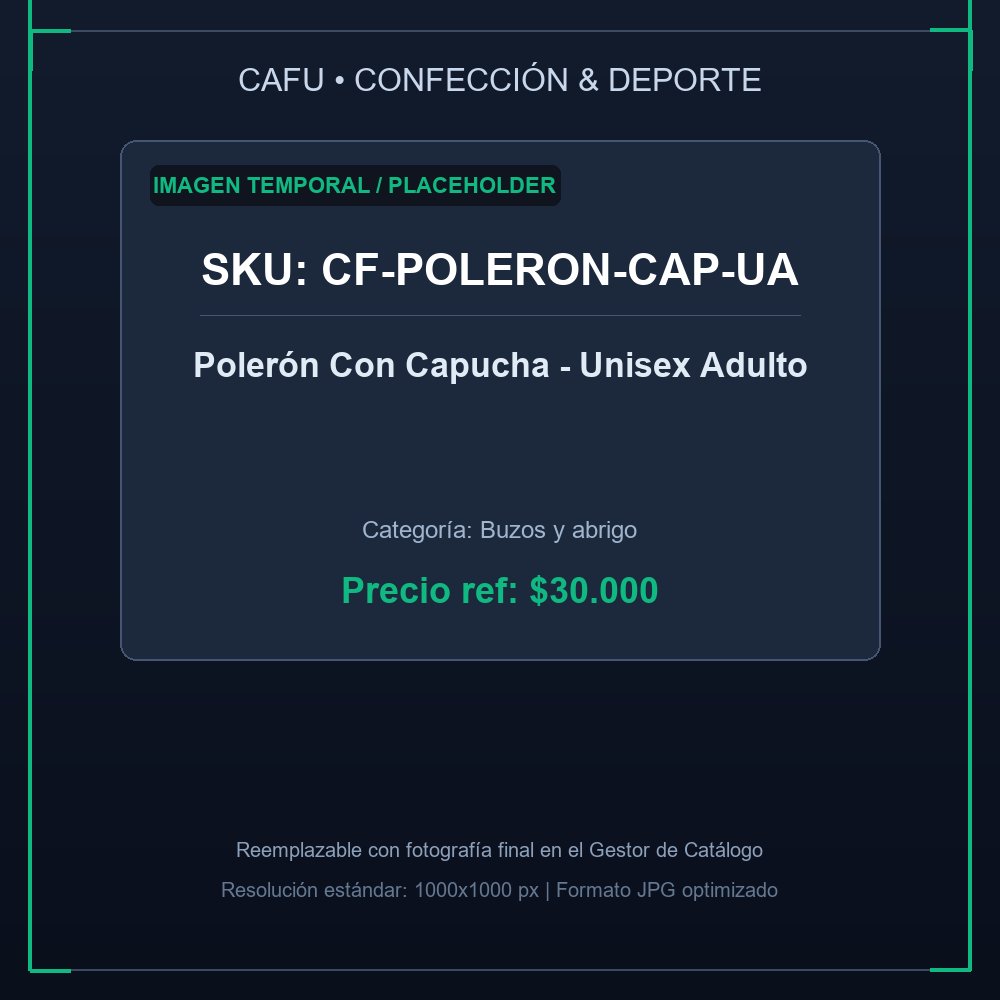 Polerón Con Capucha - Unisex Adulto