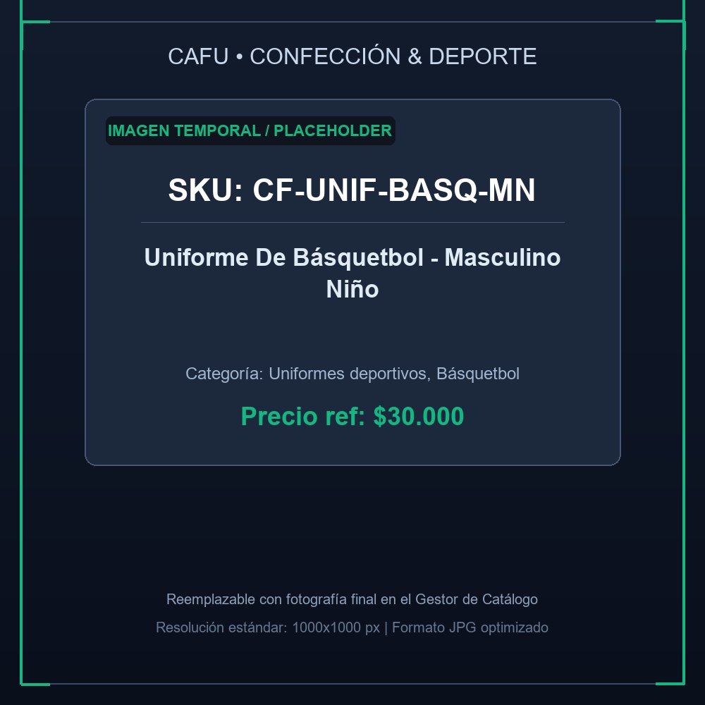 Uniforme De Básquetbol - Masculino Niño