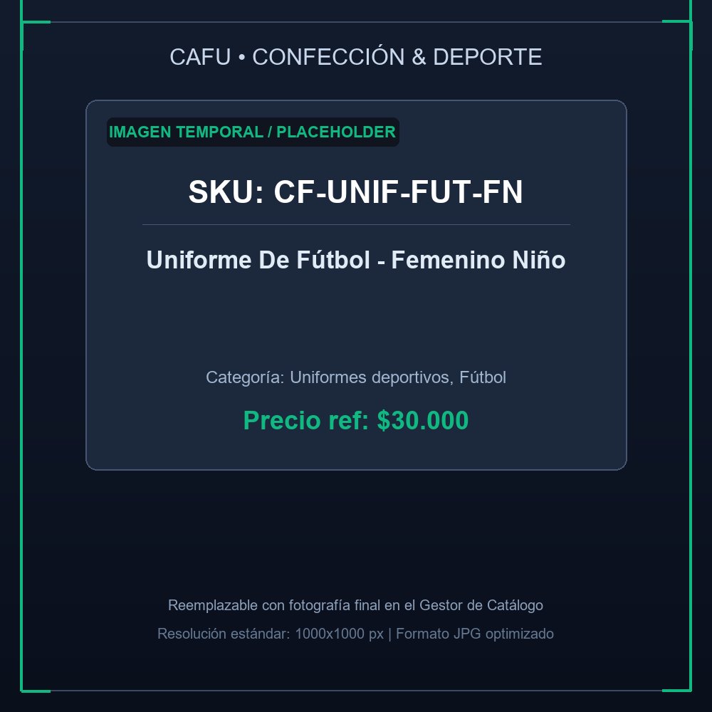 Uniforme De Fútbol - Femenino Niño