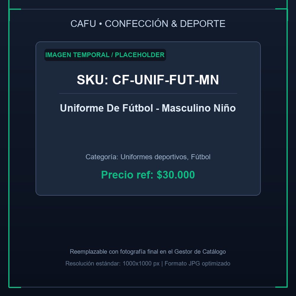 Uniforme De Fútbol - Masculino Niño