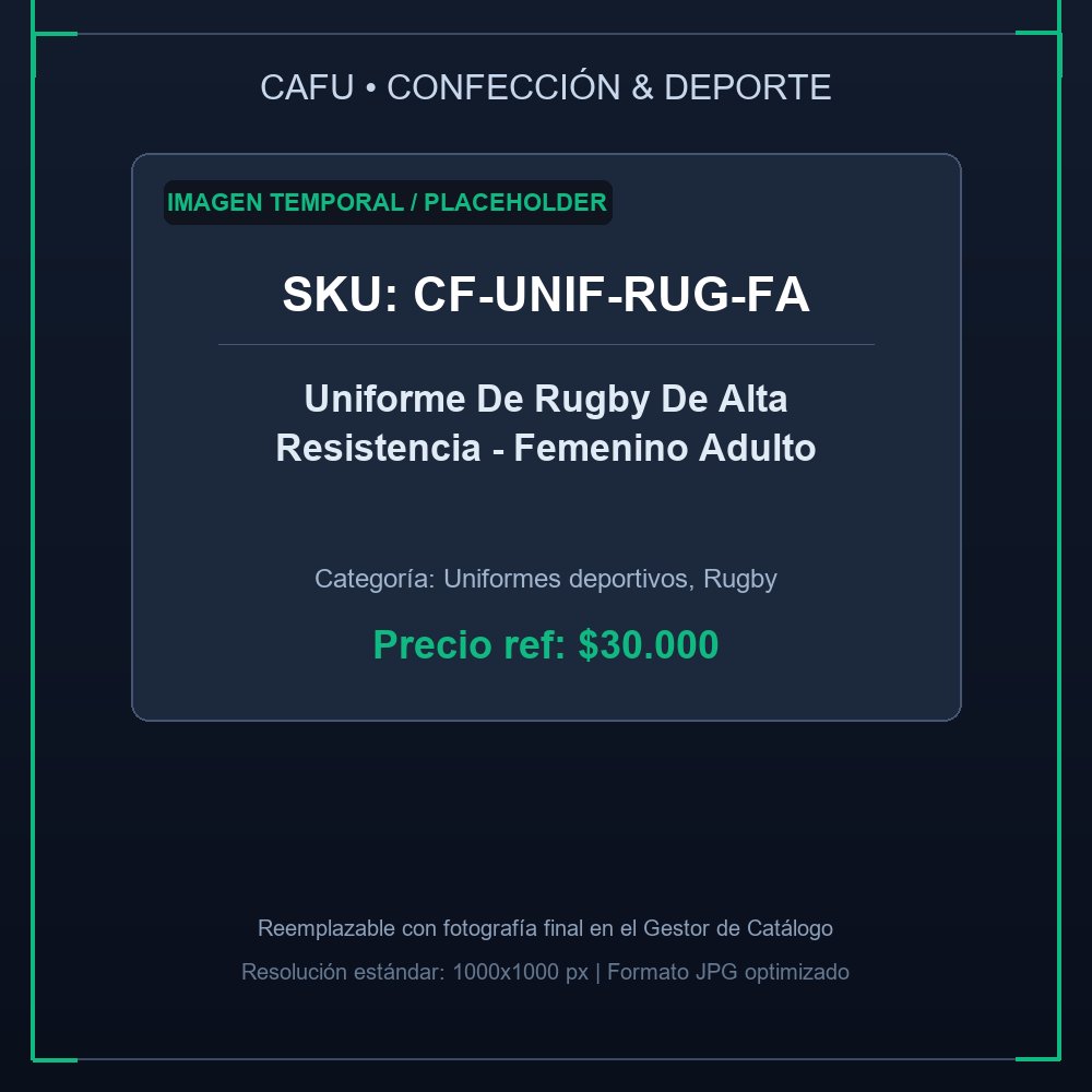 Uniforme De Rugby De Alta Resistencia - Femenino Adulto