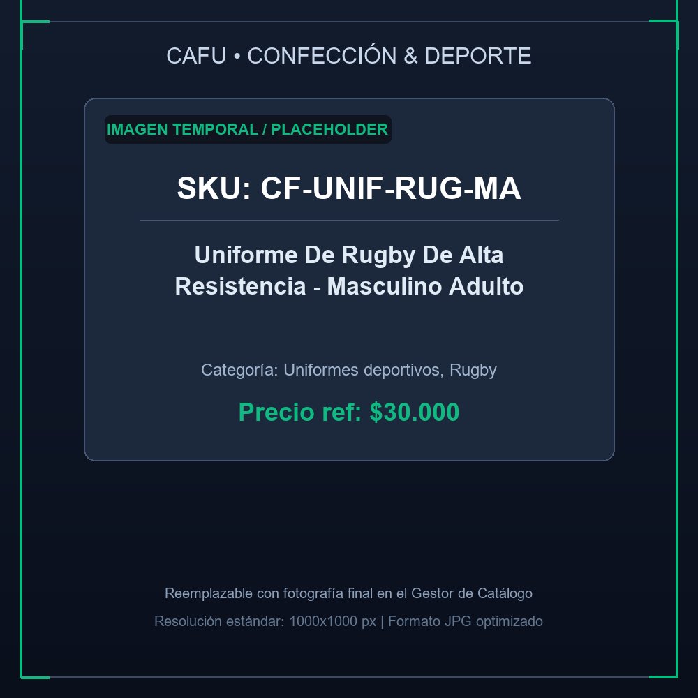 Uniforme De Rugby De Alta Resistencia - Masculino Adulto