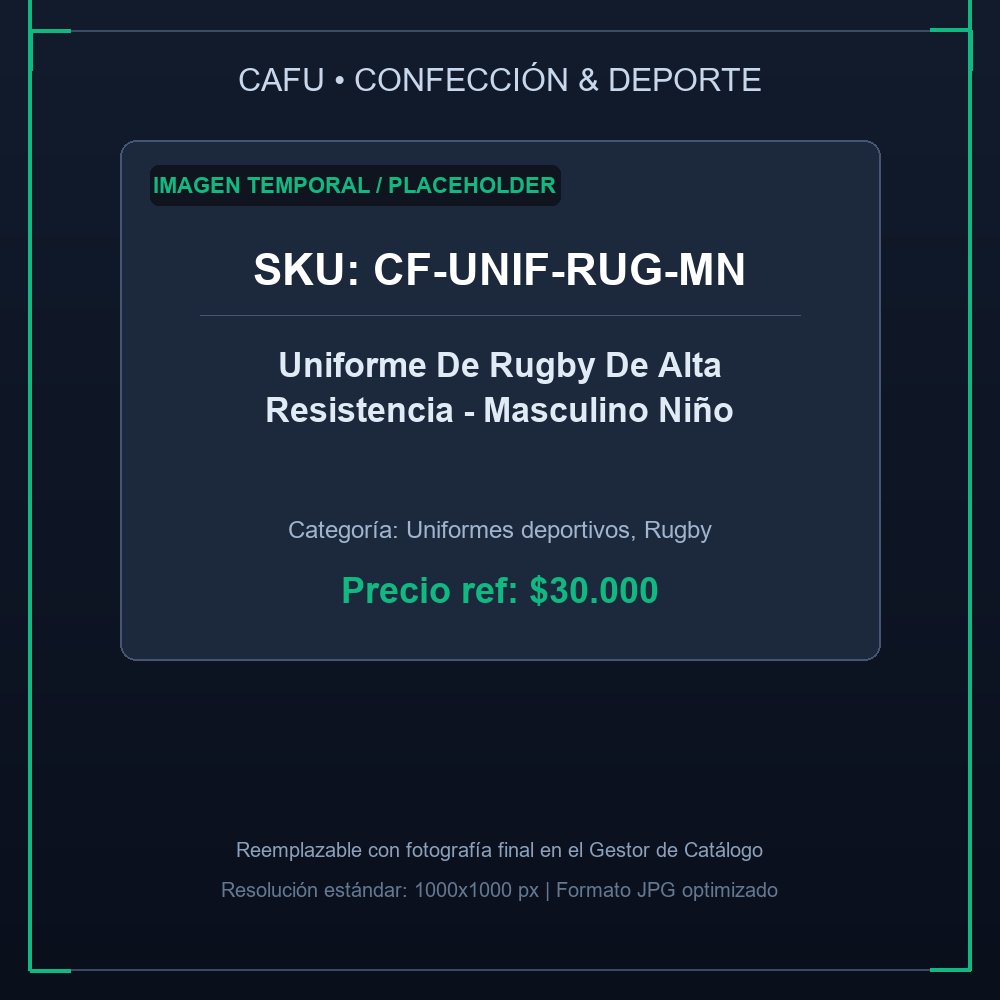 Uniforme De Rugby De Alta Resistencia - Masculino Niño