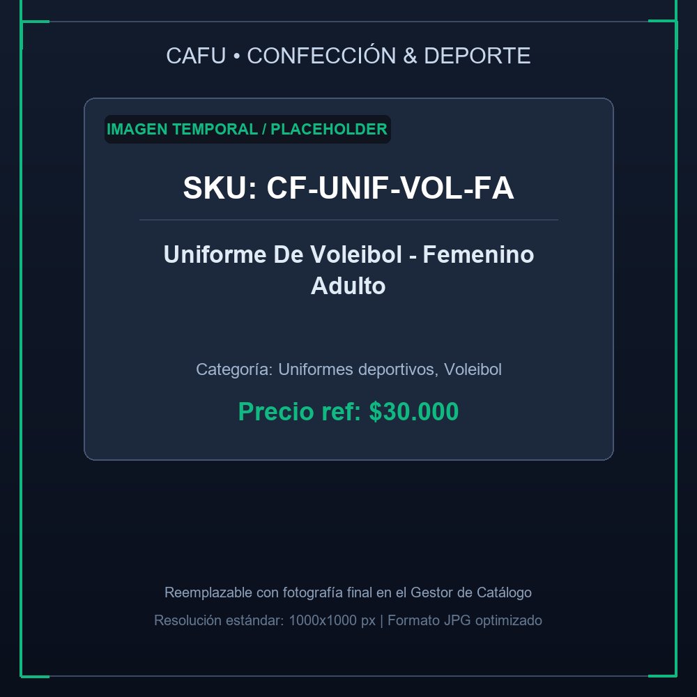 Uniforme De Voleibol - Femenino Adulto