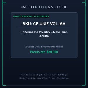 Uniforme De Voleibol - Masculino Adulto