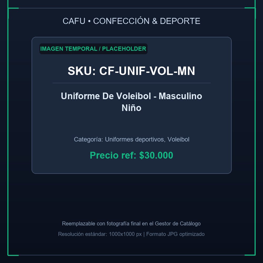 Uniforme De Voleibol - Masculino Niño