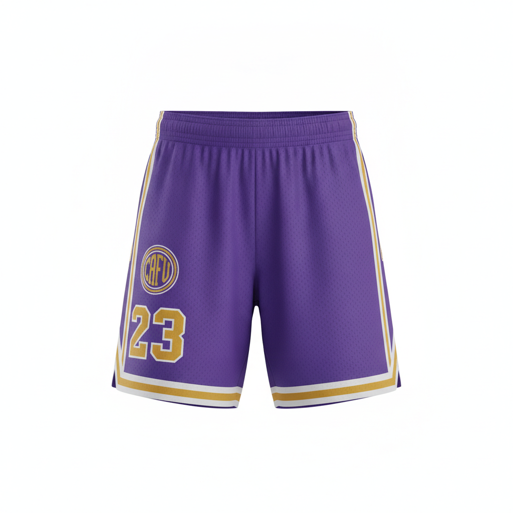 Short de básquetbol - Corte femenino