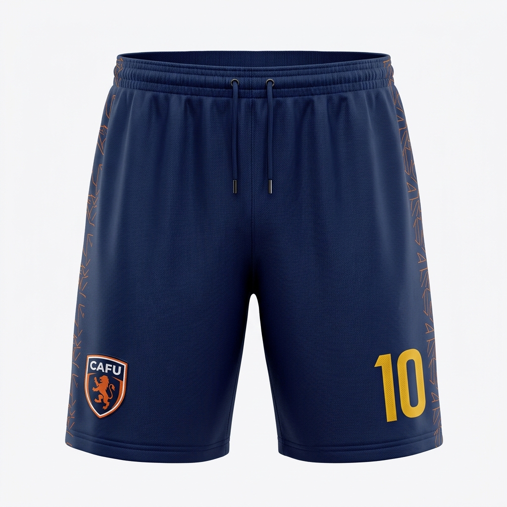 Short de fútbol - Corte masculino