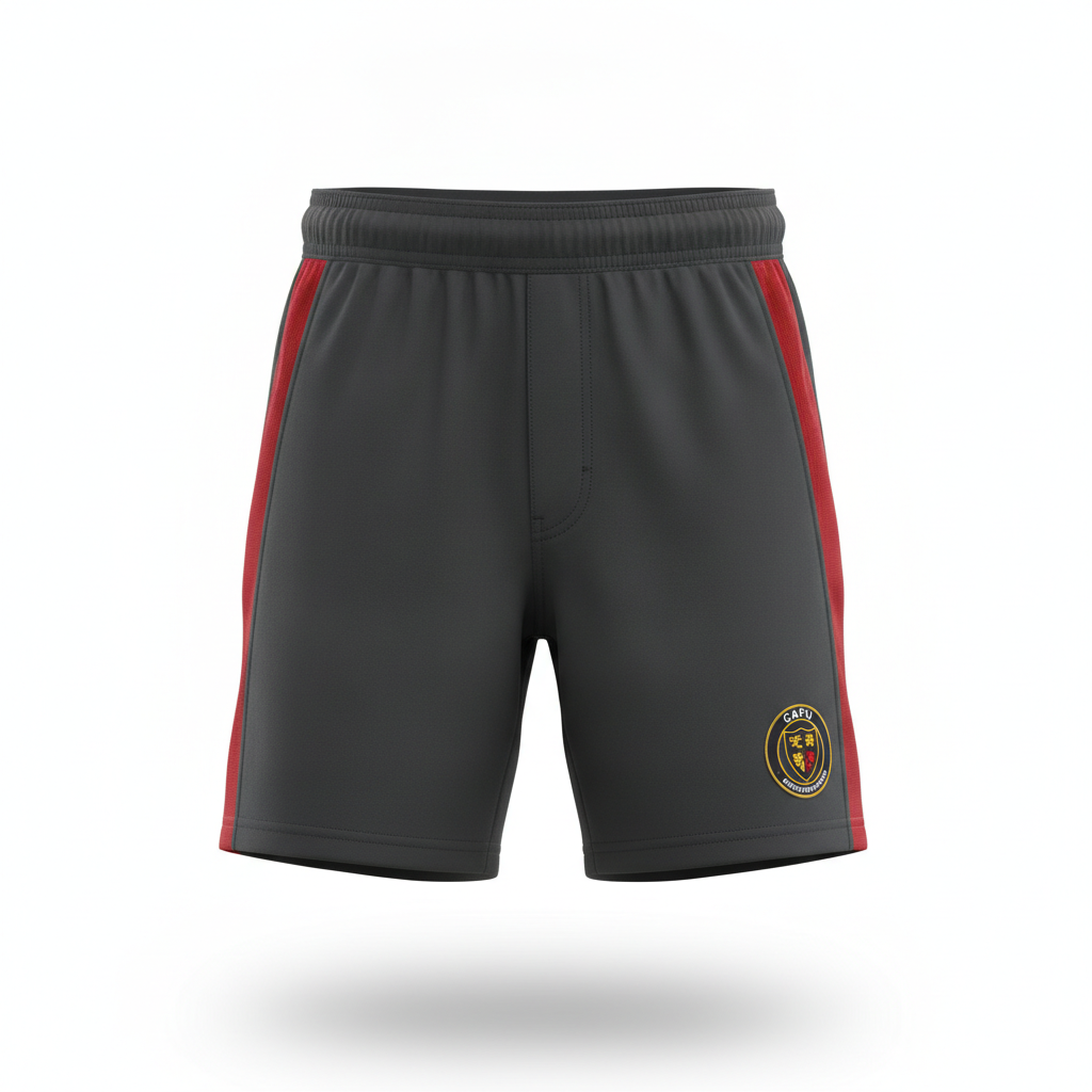 Short de rugby - Corte masculino