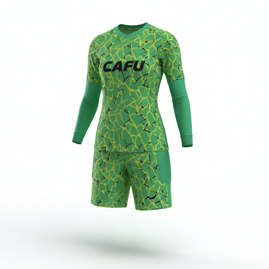 Uniforme de arquero con acolchado - Corte femenino